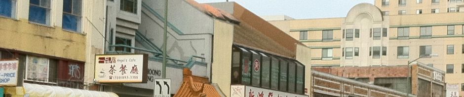 Oakland Chinatown street